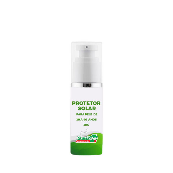 Protetor solar para pele 30-40 anos 30g